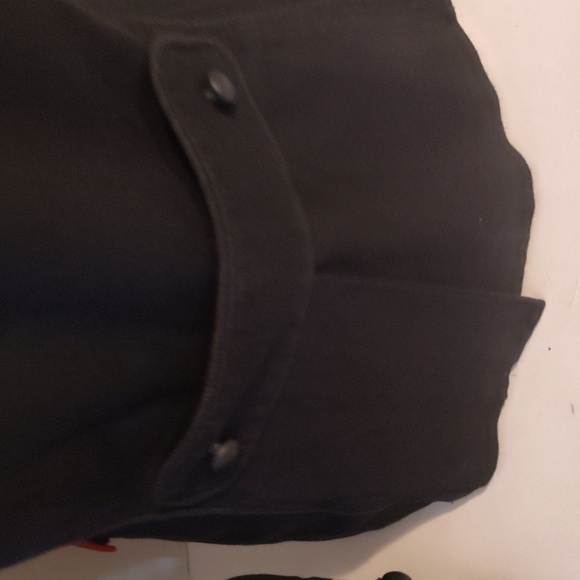 Tripp NYC Military Style Jacket Black Women's Large Buttons Goth Punk Rave Y2k - Picture 3 of 12